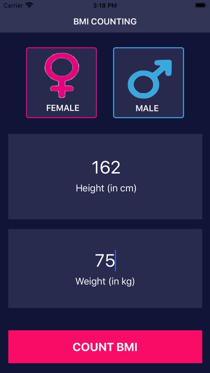 BMI COUNTING