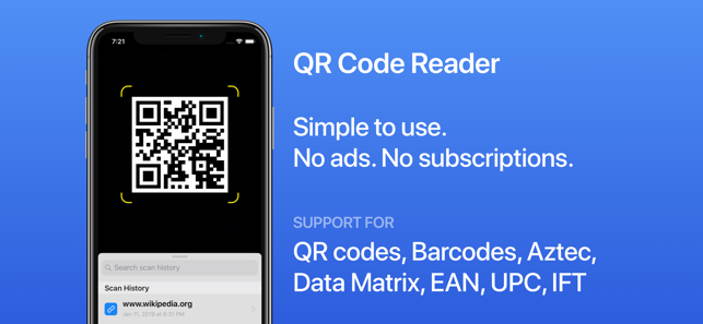 QR Code Reader for iPhone