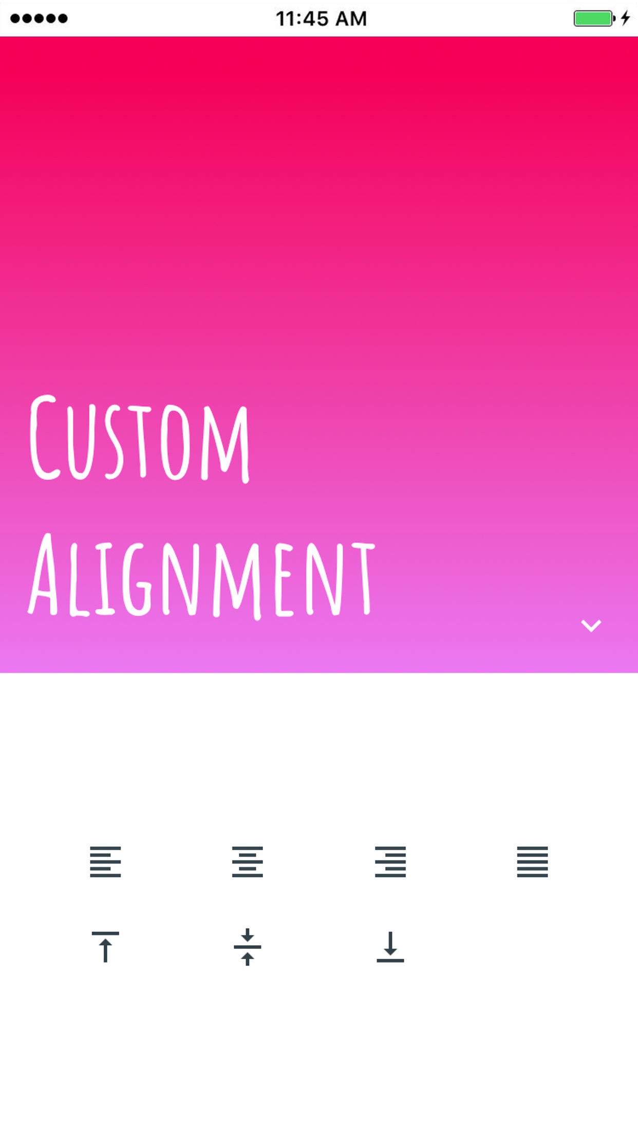 Screenshot do app Text Only for Instagram