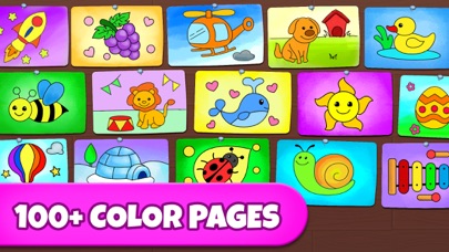 Coloring Games: Painting, Glow screenshot 4