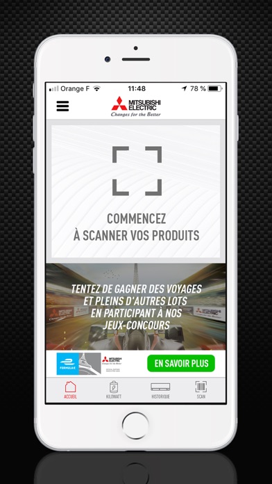 App scan - Mitsubishi Electric screenshot 2