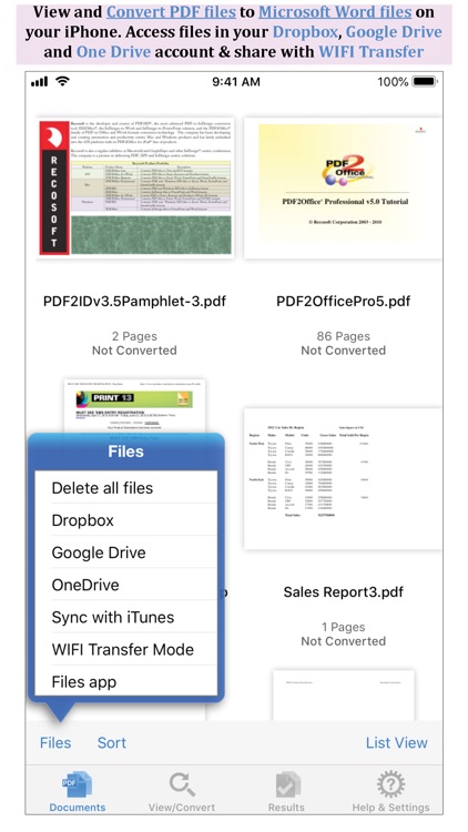 PDF to Word by PDF2Office screenshot-0