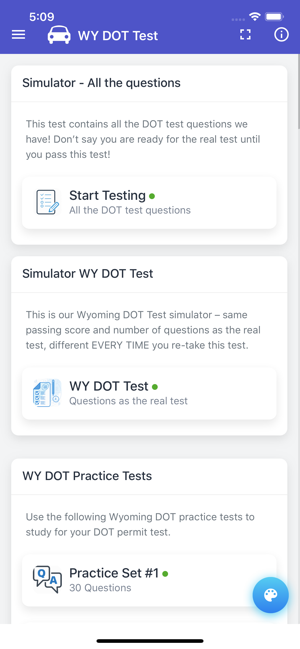 Wyoming DOT Practice Test(圖3)-速報App