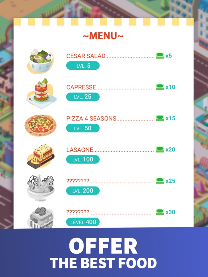 Idle Food Empire Tycoon