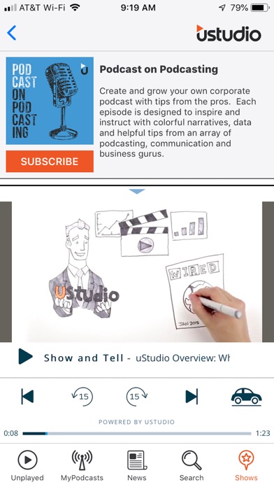 uStudio Enterprise Podcast screenshot 4