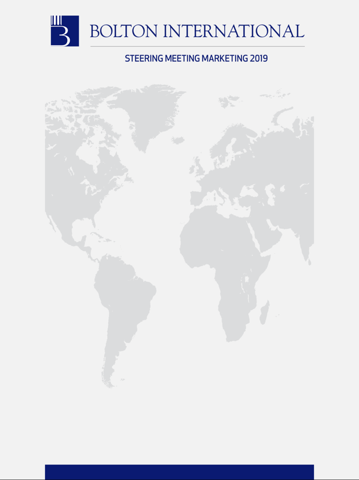 Steering Meeting Marketing