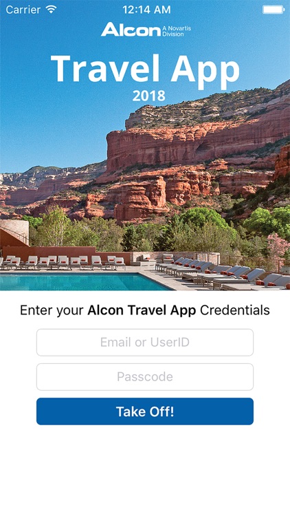 Alcon Travel App