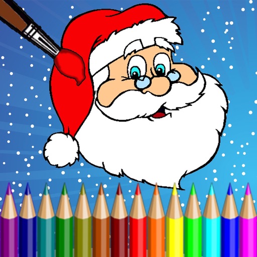 Christmas Coloring Pages fun iOS App