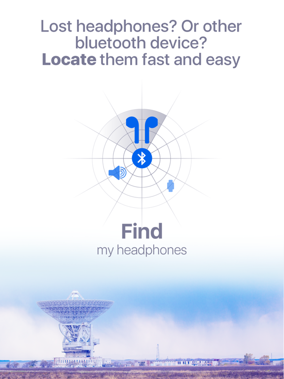 Bluetooth Headphones Finder screenshot