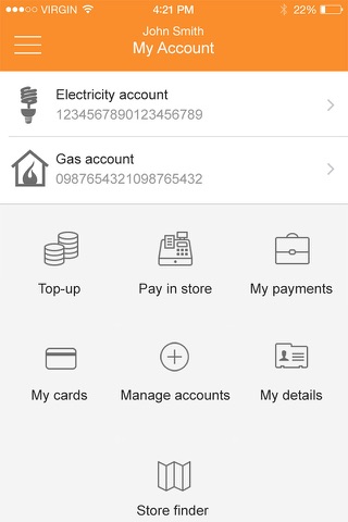 E (Gas & Electricity) screenshot 3