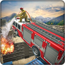 Fire Truck Stunt Racing Games