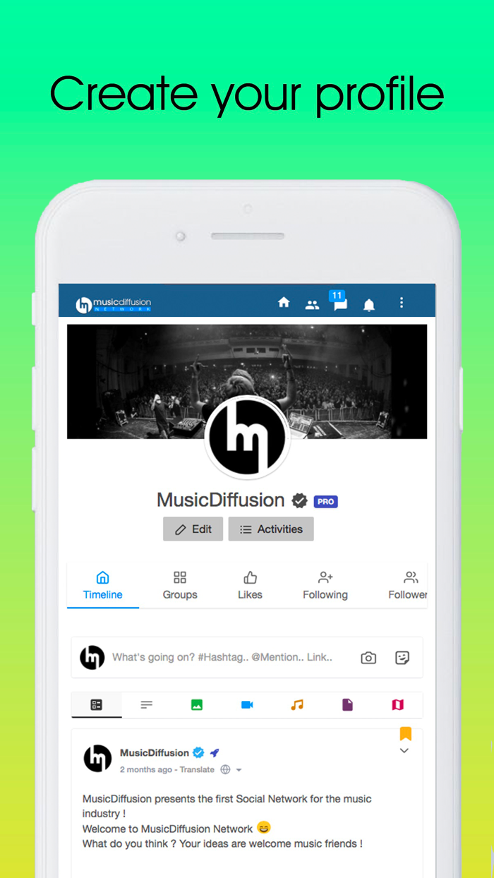MusicDiffusion Network