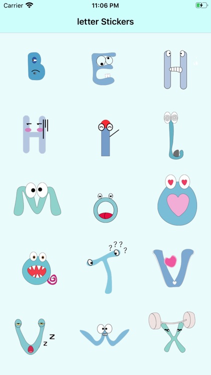 letter Stickers