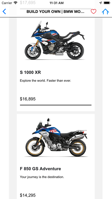 Sandia BMW Motorcycles screenshot 2