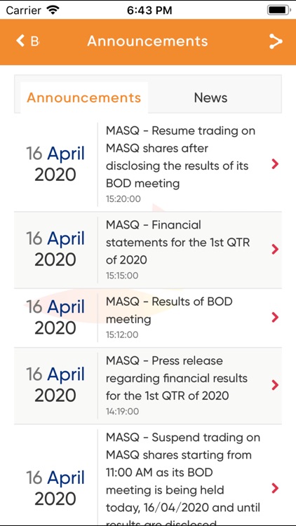 Mashreq Investor Relations App screenshot-5