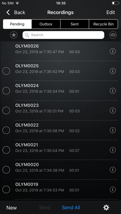 How to cancel & delete OLYMPUS Dictation for iPhone from iphone & ipad 2