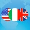 The #1 Italian Dictionary for iPhone, iPad & iPod touch ◇ Offline Dictionary with over 647,000 Entries ◇ Sentence Translator ◇ Comprehensive Phrasebook ◇ Verb Conjugator ◇ Vocabulary Quizzes ◇ Flashcards ◇ Offline Audio Pronunciation ◇ iPad Enhancements ◇ Apple Watch Support