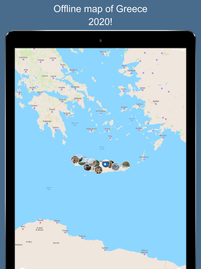 Greece 2020 — offline map