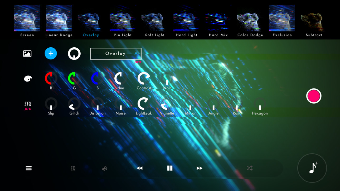 STAELLA - Music Visualizer Modded screenshot 3 - iOS app interface