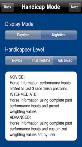 Game screenshot Compucap Horse Handicapper mod apk