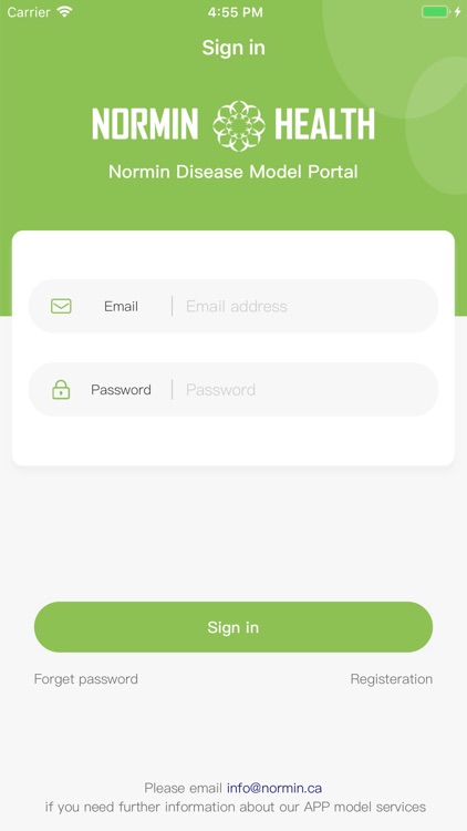 Normin disease model portal