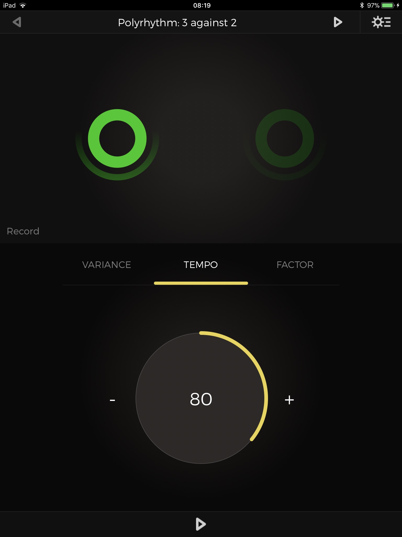 Metron (Pro Metronome) screenshot 2