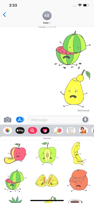Cut Fruits Sticker Pack(圖2)-速報App