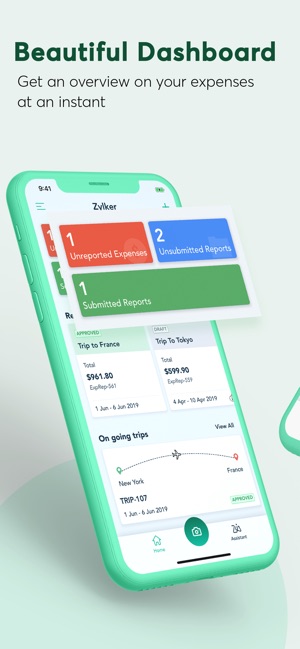 Expense Reporting App - Zoho