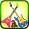 Animal Guitar is a colorful, attractive and addictive guitar with animal sounds the app has different options with sounds of different animals where babies can have fun for hours tapping on the screen and learning new animal sounds