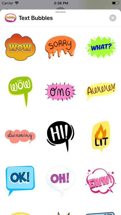 Speech Bubble Stickers ⋆ screenshot-6