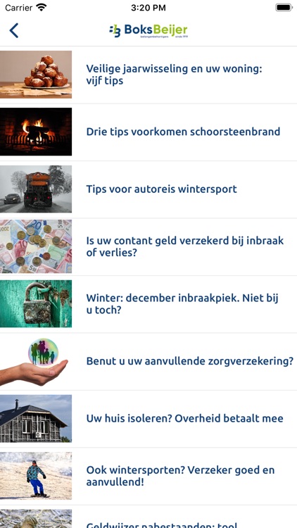 Boks Beijer Wij Verzekeren screenshot-4