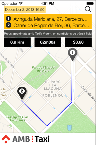 AMB Taxi Barcelona screenshot 3