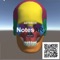 NotesAR is an app + product that displays 3D models of different sorts to you