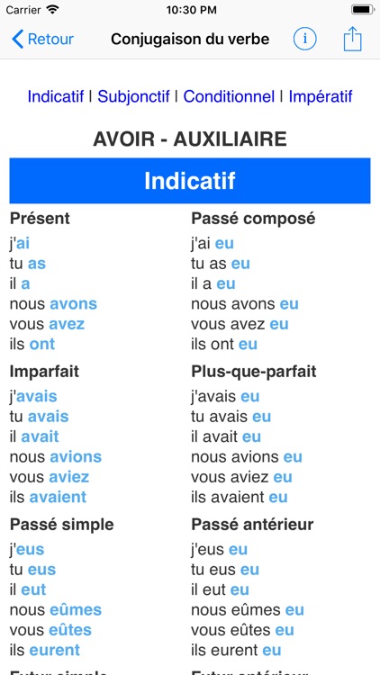 Le Conjugueur