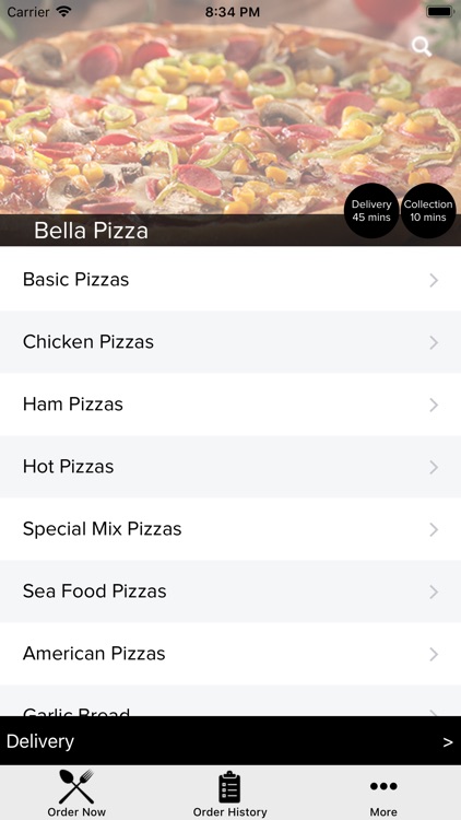 Bella Pizza oxbridge