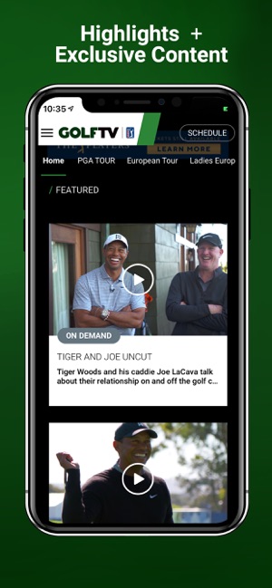 golf tv app apple tv