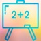 In this app include drawing, math question and animal sounds