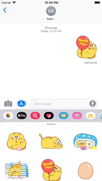 Fun Cat Gif Stickers