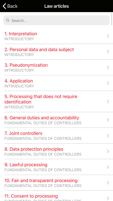 JOIC Data Protection Guide screenshot 4