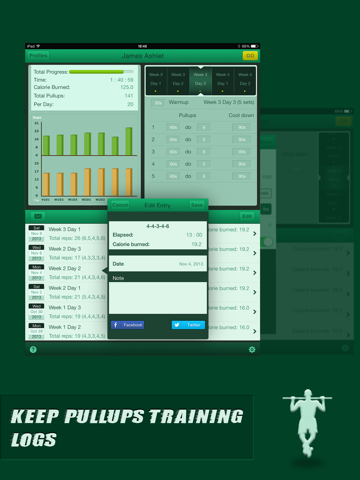 Pullups Coach for iPad - náhled