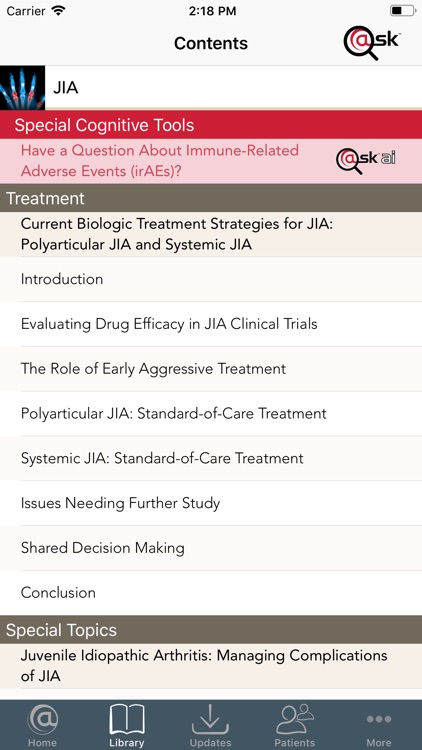 Juvenile Idiopathic Arthritis