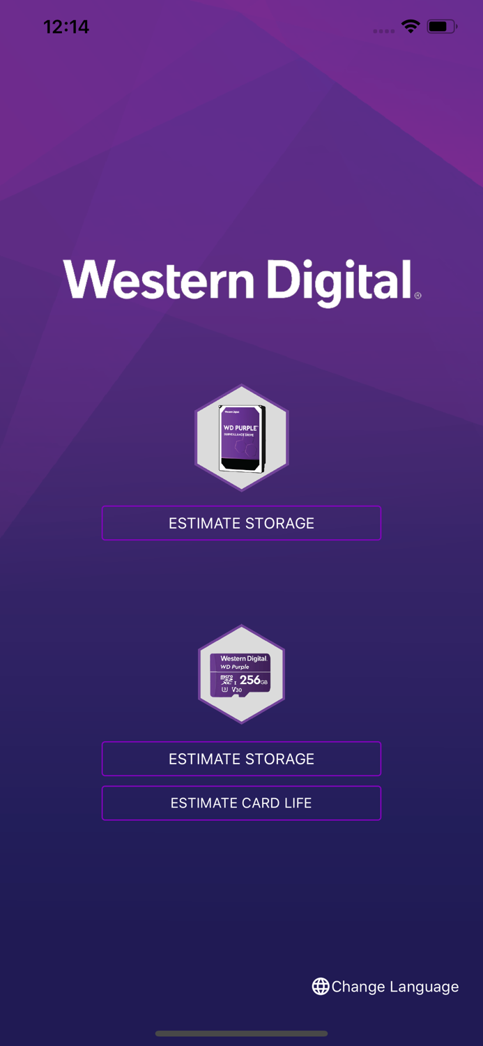 WD Purple Storage Calculator