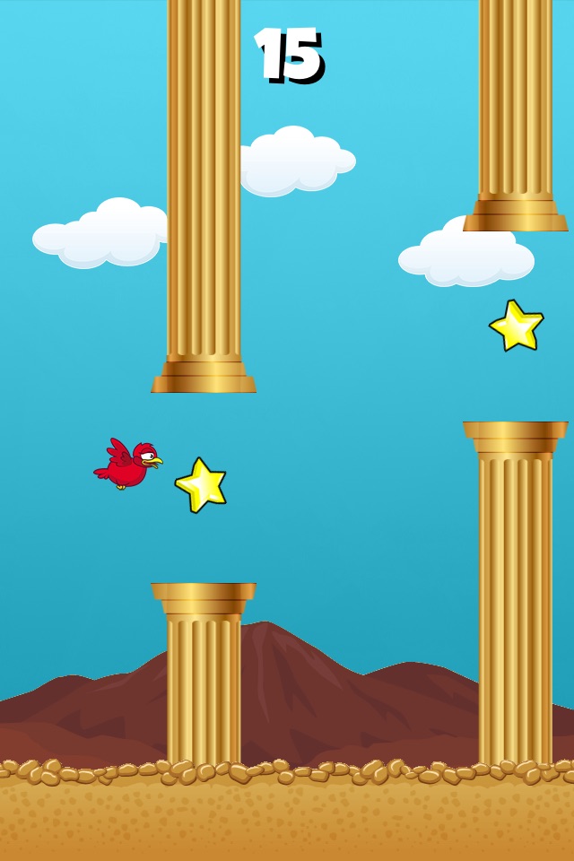 Crazy Bird Classic screenshot 2