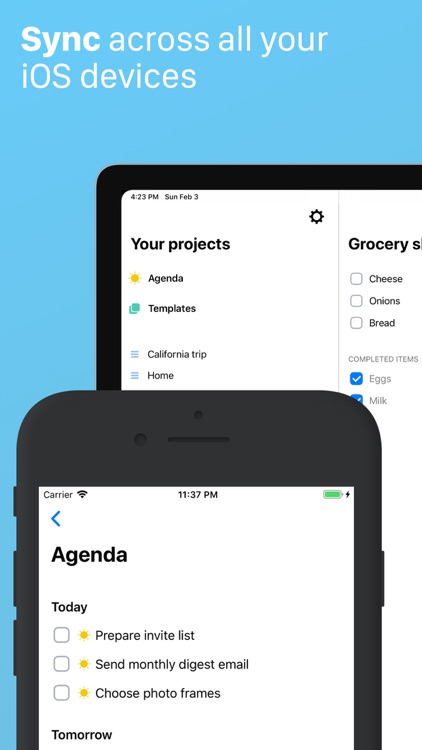 Break: GTD todo lists