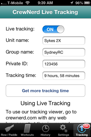 CrewNerd for Rowing & Paddling screenshot 3