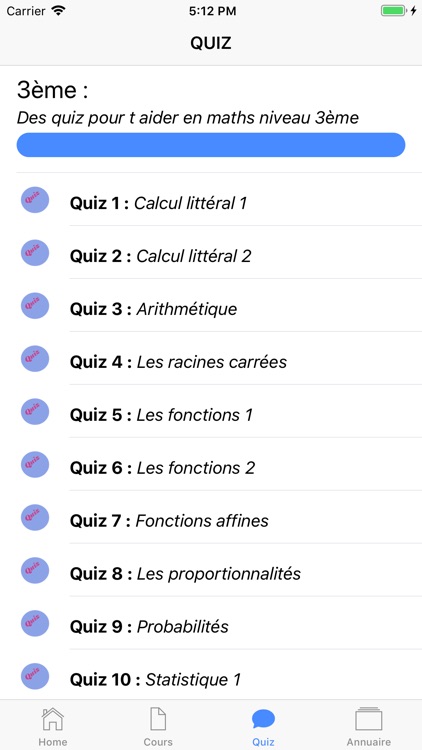 Maths 3ème screenshot-3