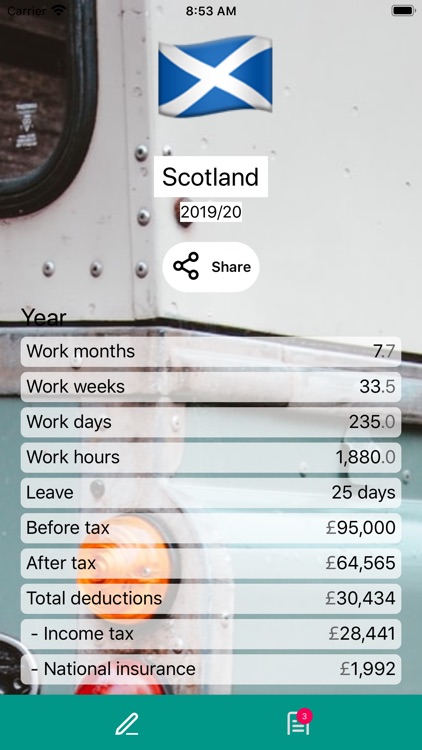 Itch - tax calculator