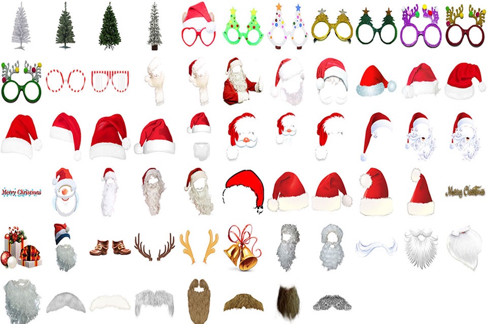 Make Santa Claus - Xmas Booth screenshot 3