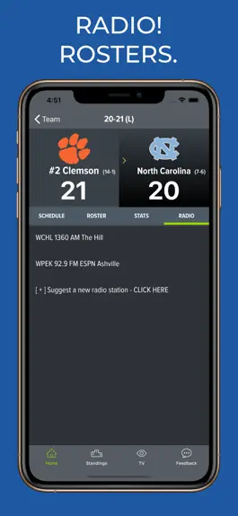 Game screenshot North Carolina Football apk