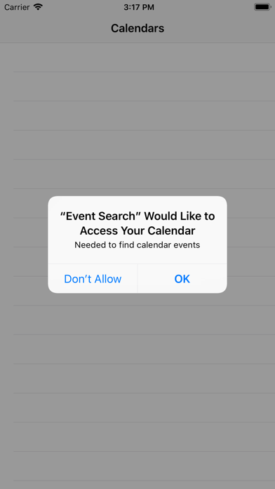 How to cancel & delete Search In Events from iphone & ipad 1